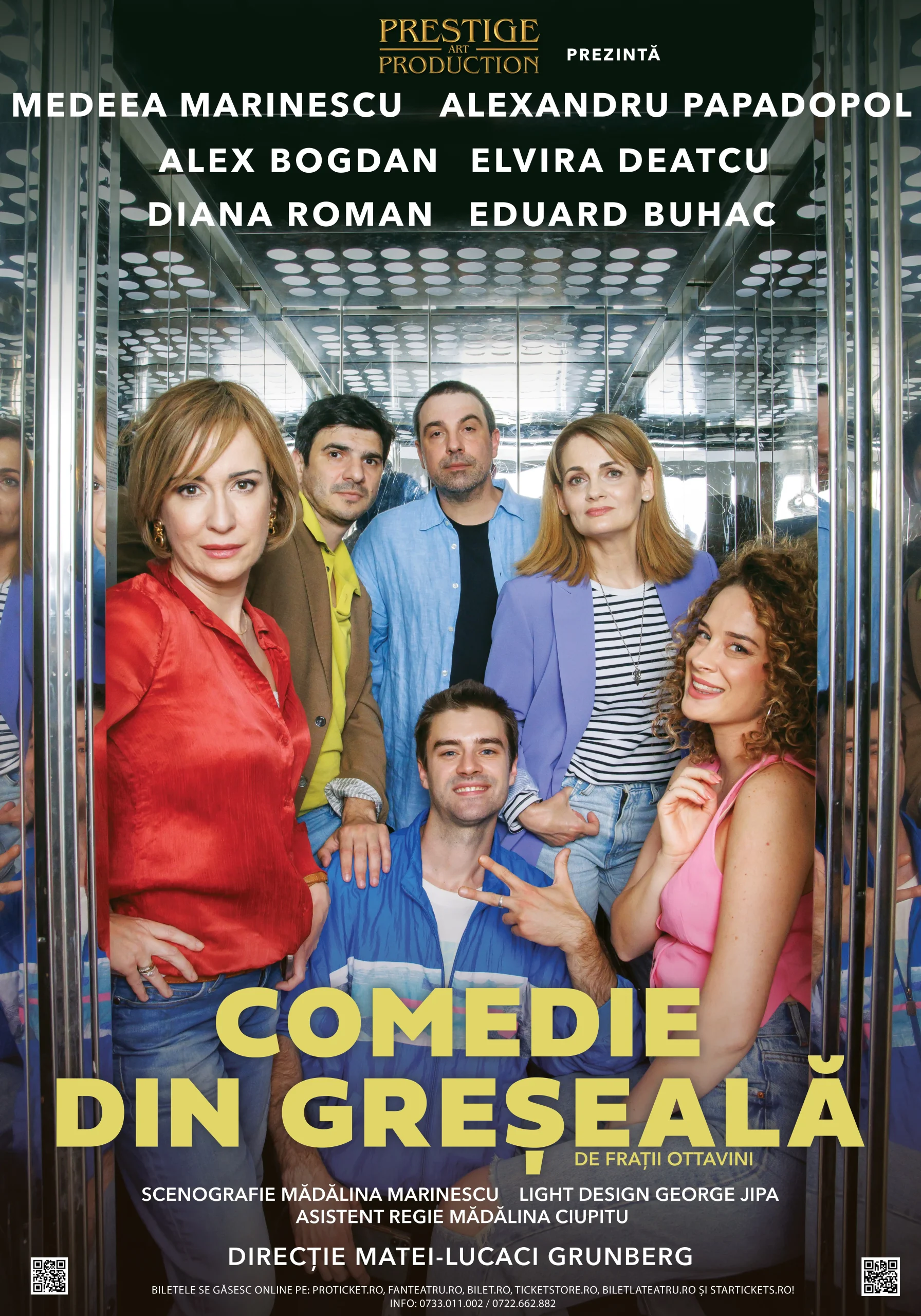 Comedie din Greseala - Afis