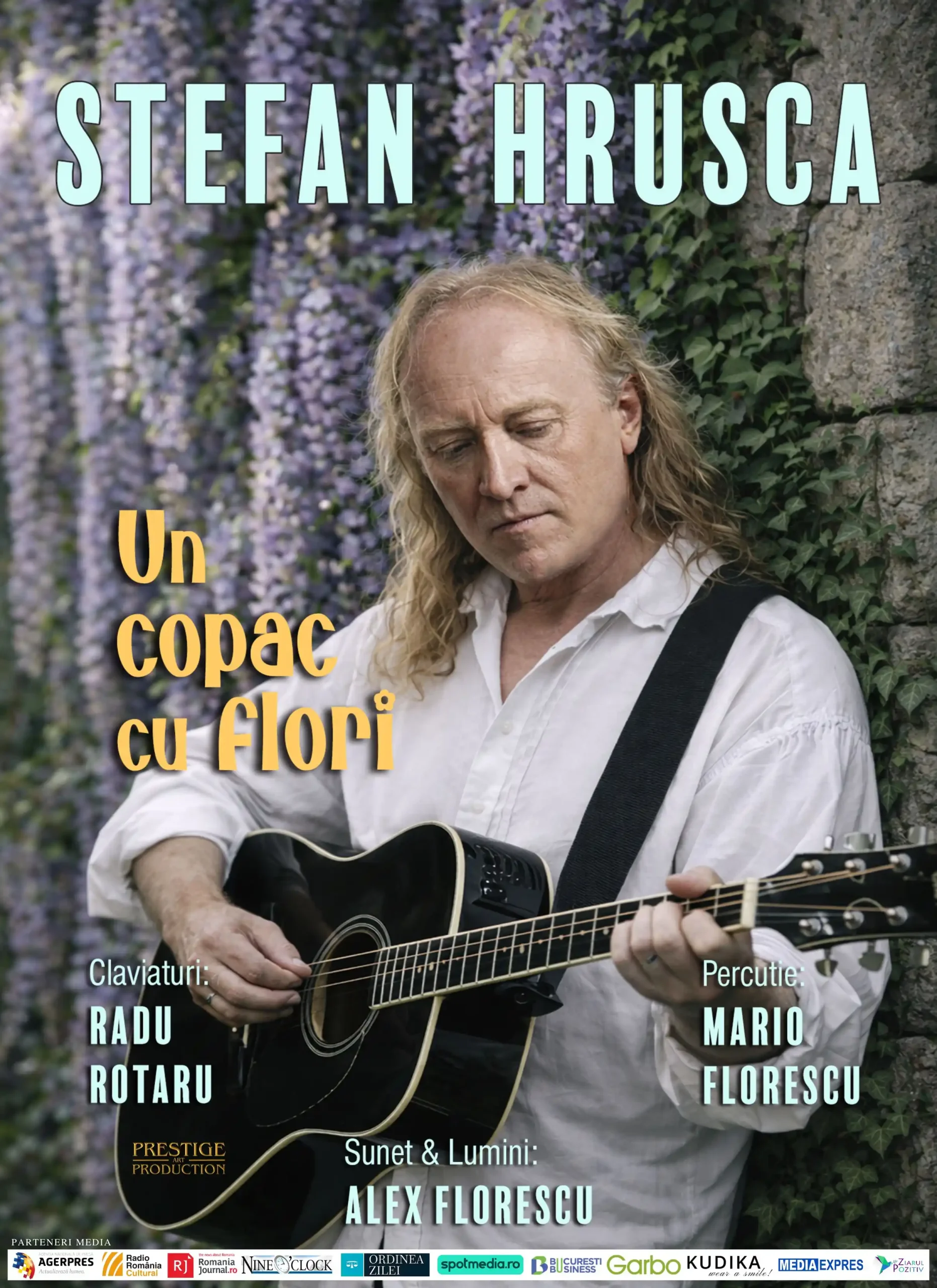 STEFAN HRUSCA - afis portret - UN COPAC CU FLORI 2026