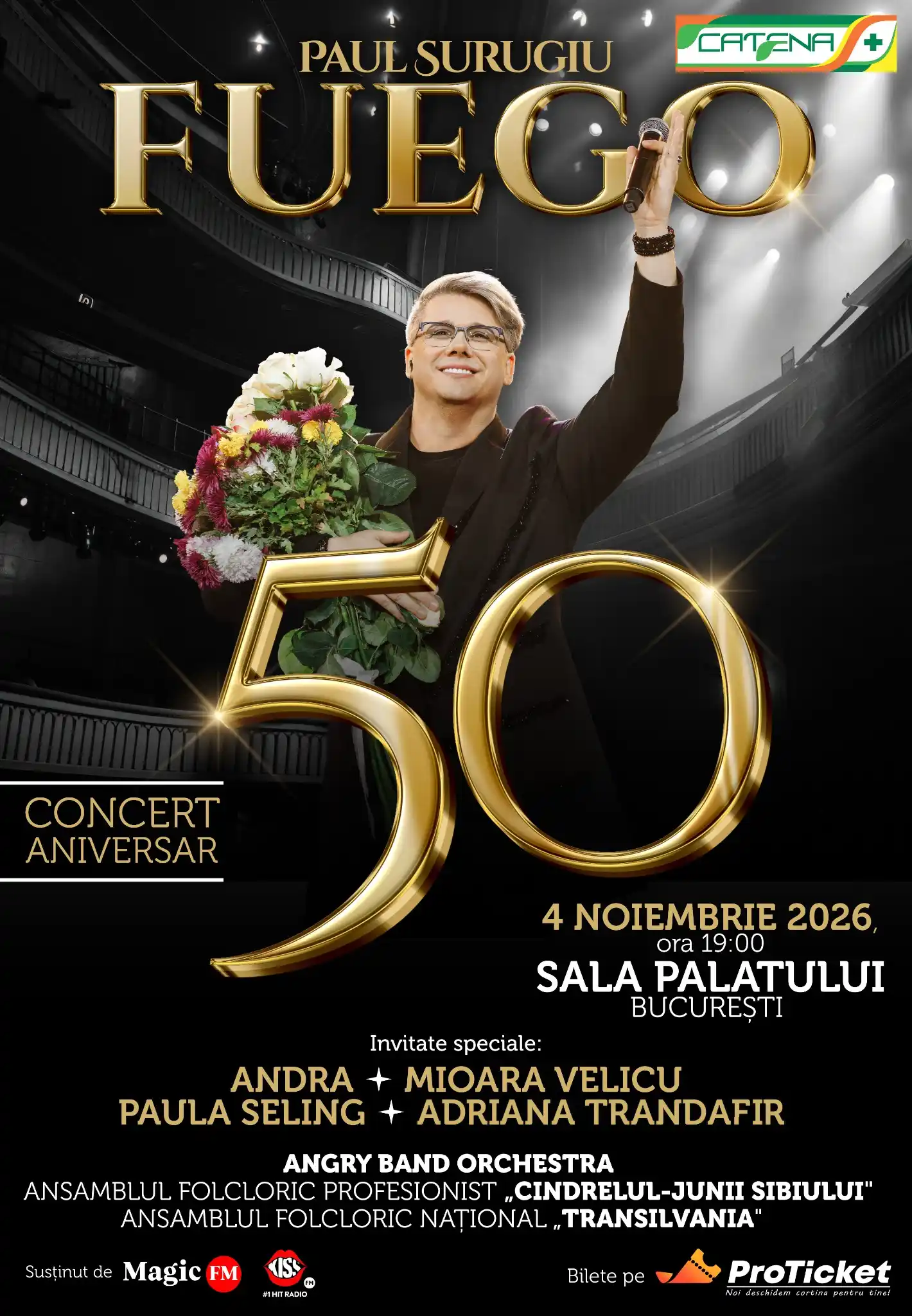 Fuego Concert Aniversar 50 de ani