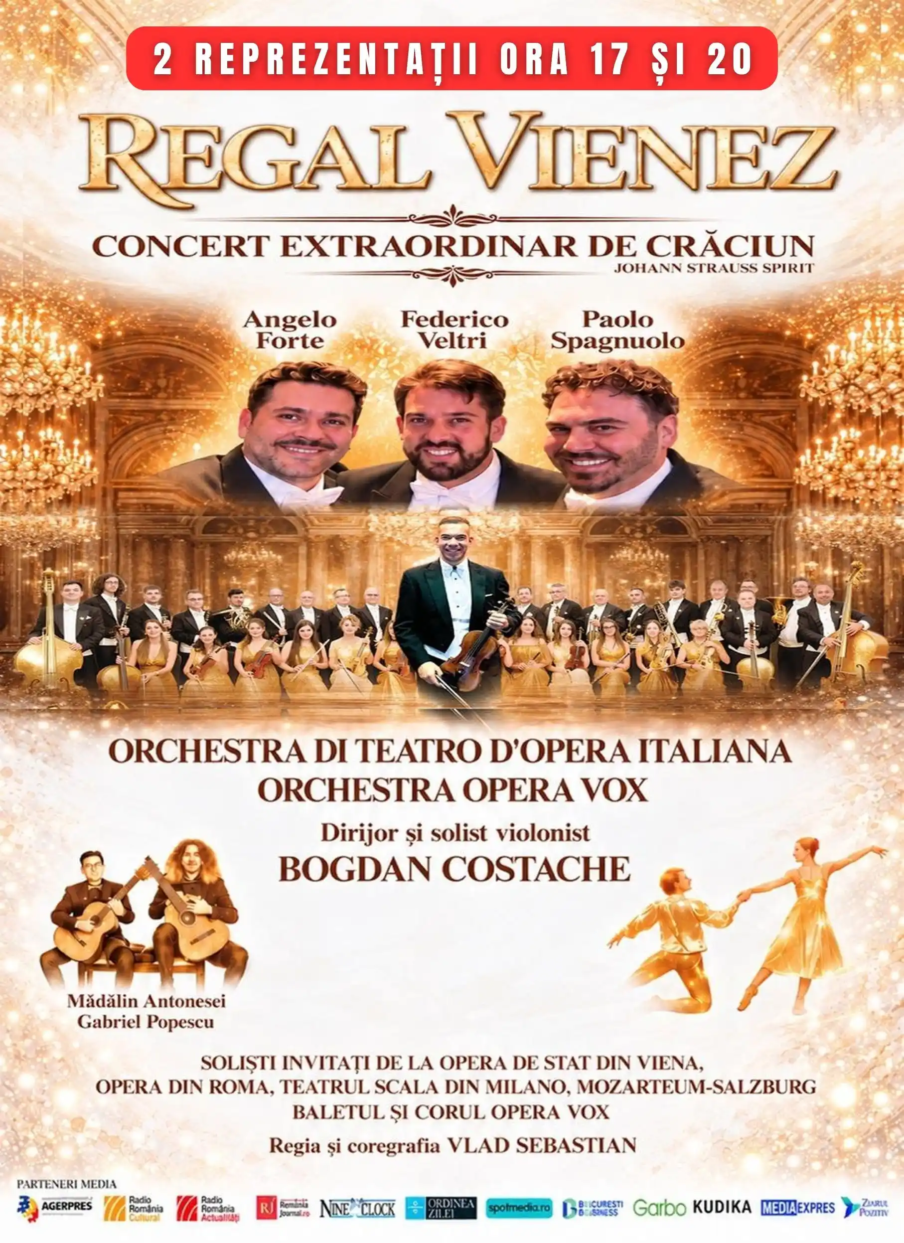 Regal Vienez - 2 reprezentatii si invitati